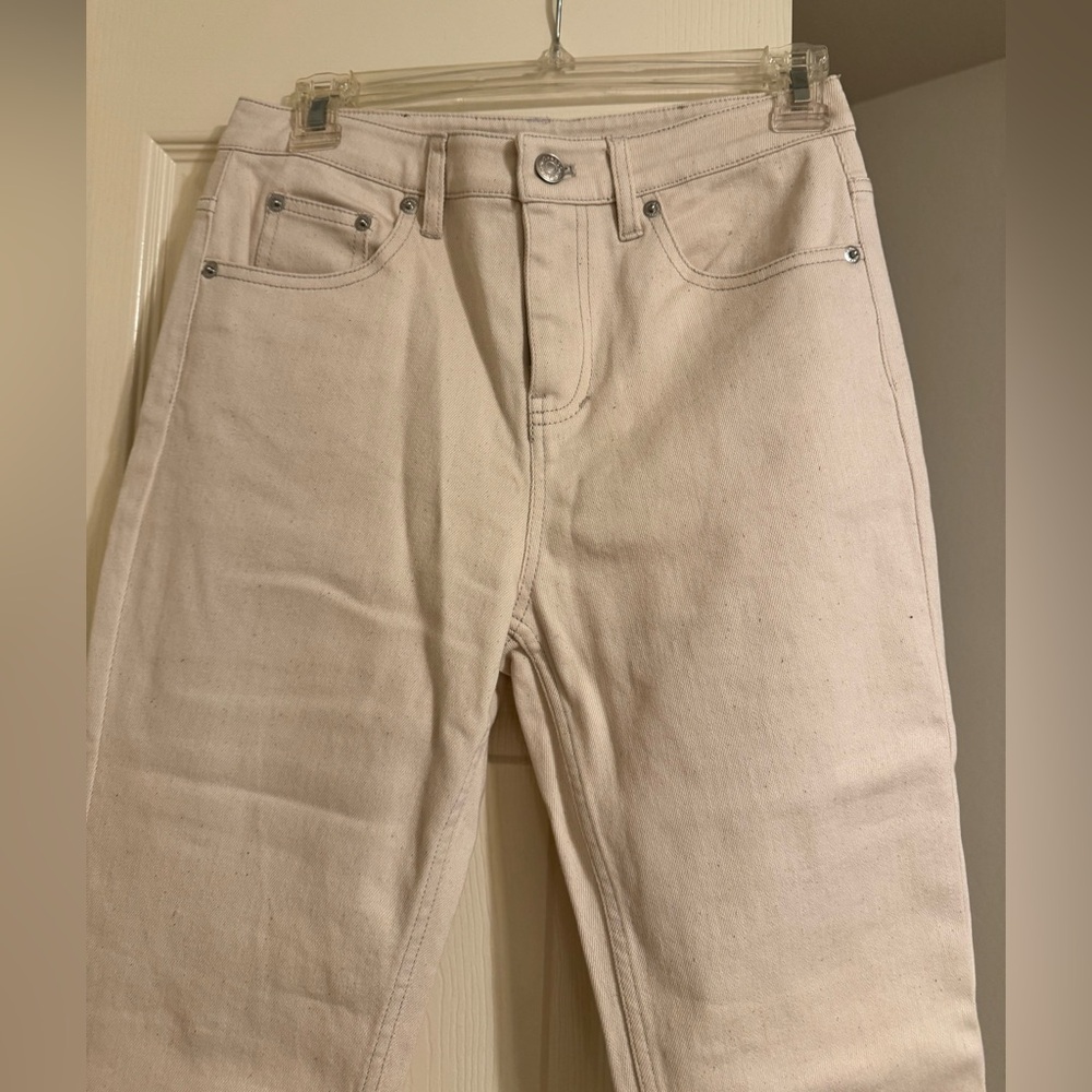 Thakoon Cream Skinny Jeans Versatile and Stylish